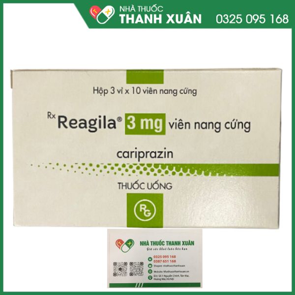 Reagila 3mg điều trị tâm thần phân liệt